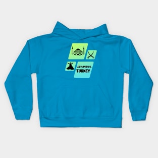 Istanbul Turkey Kids Hoodie